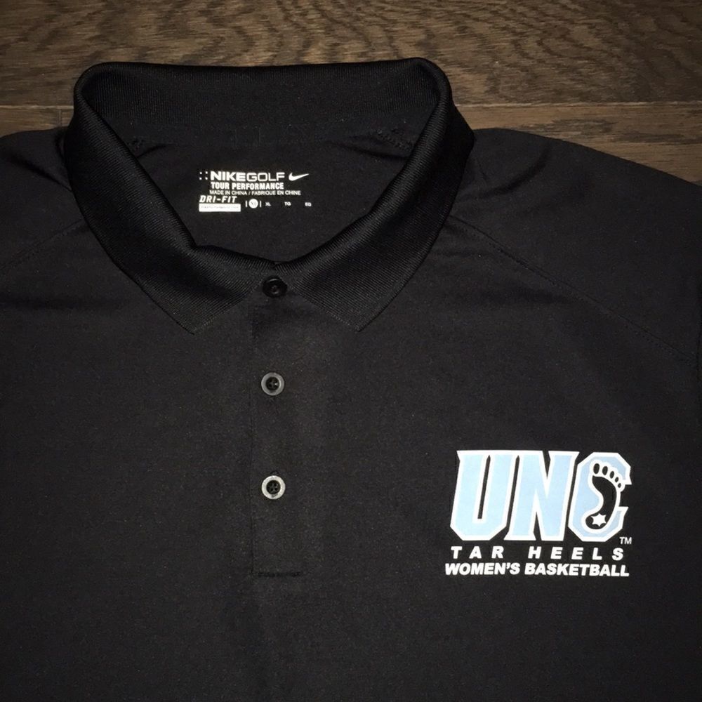 Nike UNC North Carolina Tar Heels women’s team Tarheels Tour Performance Golf XL